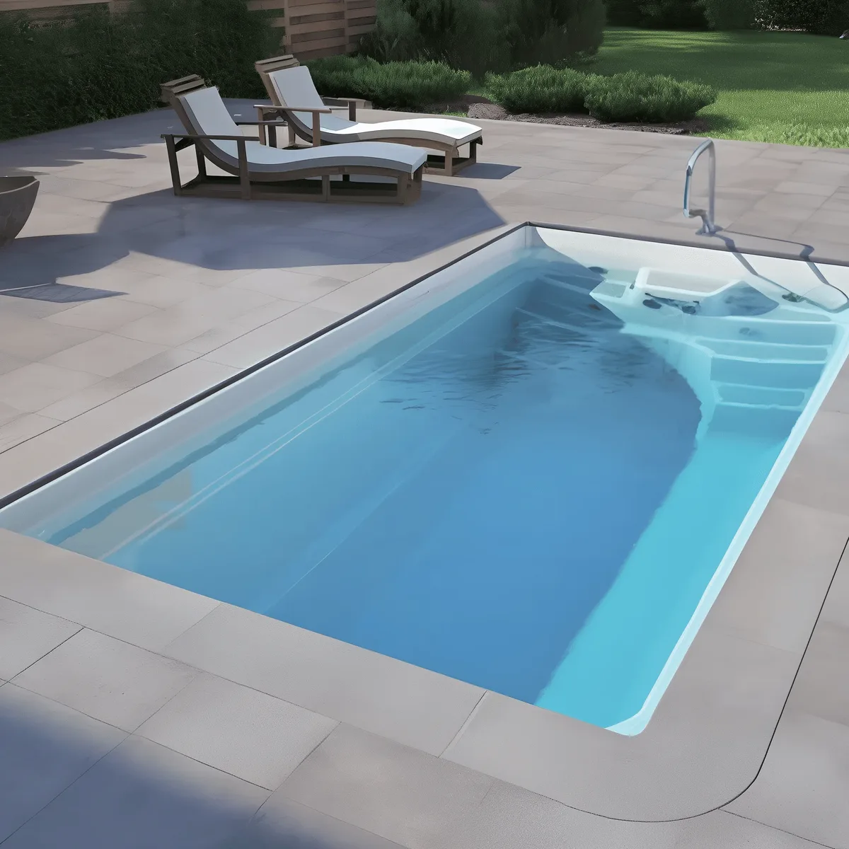 Композитный бассейн Laguna 5 — вид сверху в Сочи