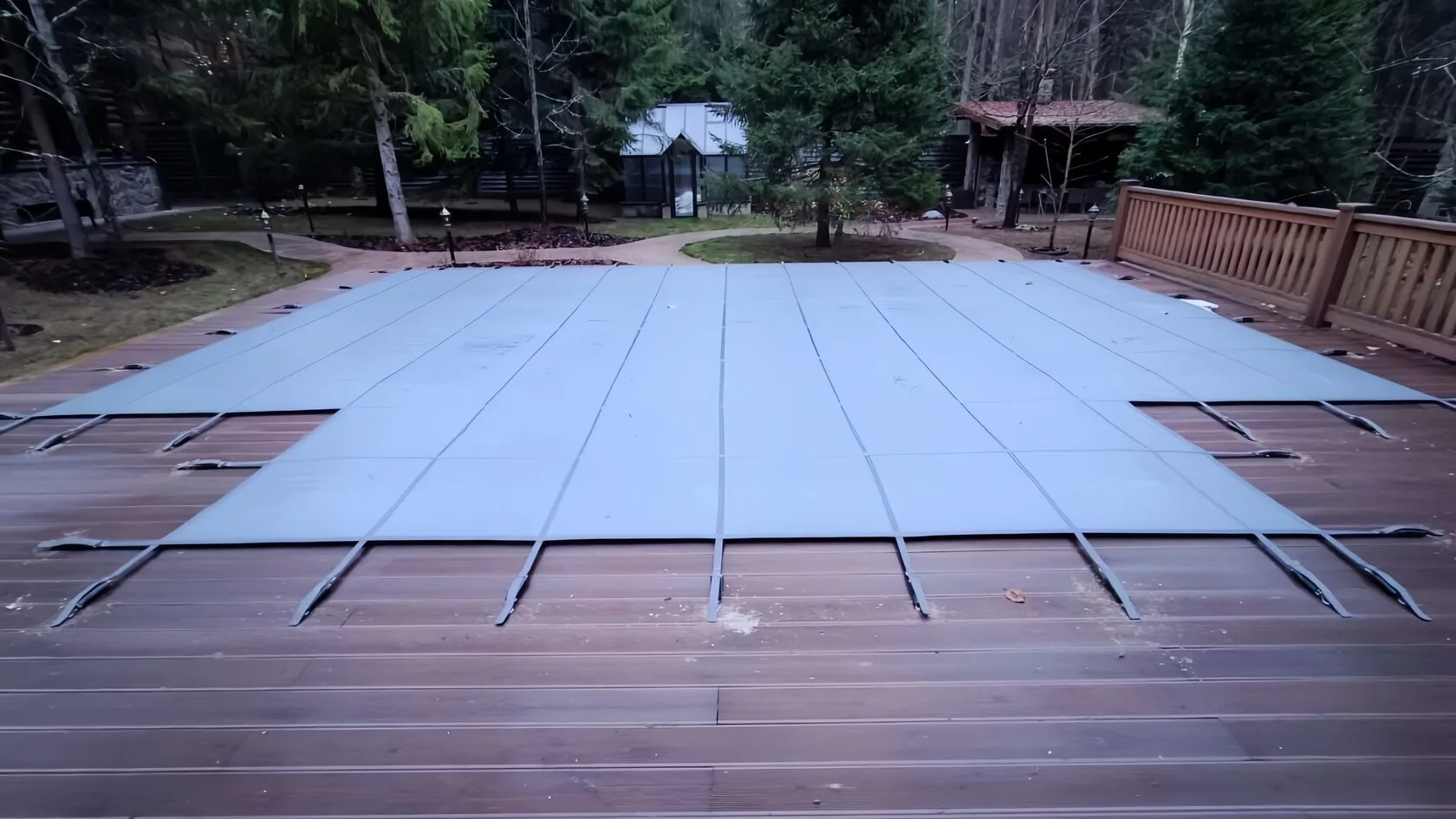 Покрывало для бассейна Laguna Cover Mesh в Сочи