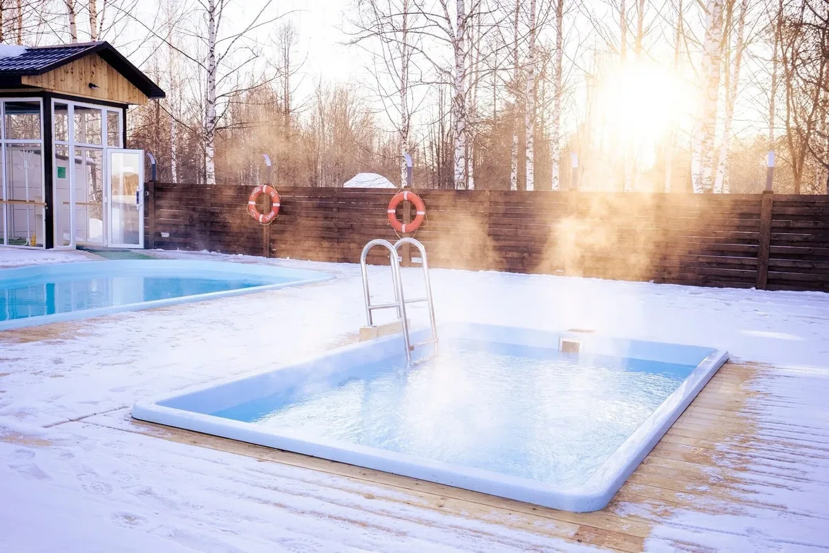 Композитный бассейн Laguna 4 — установка в Сочи