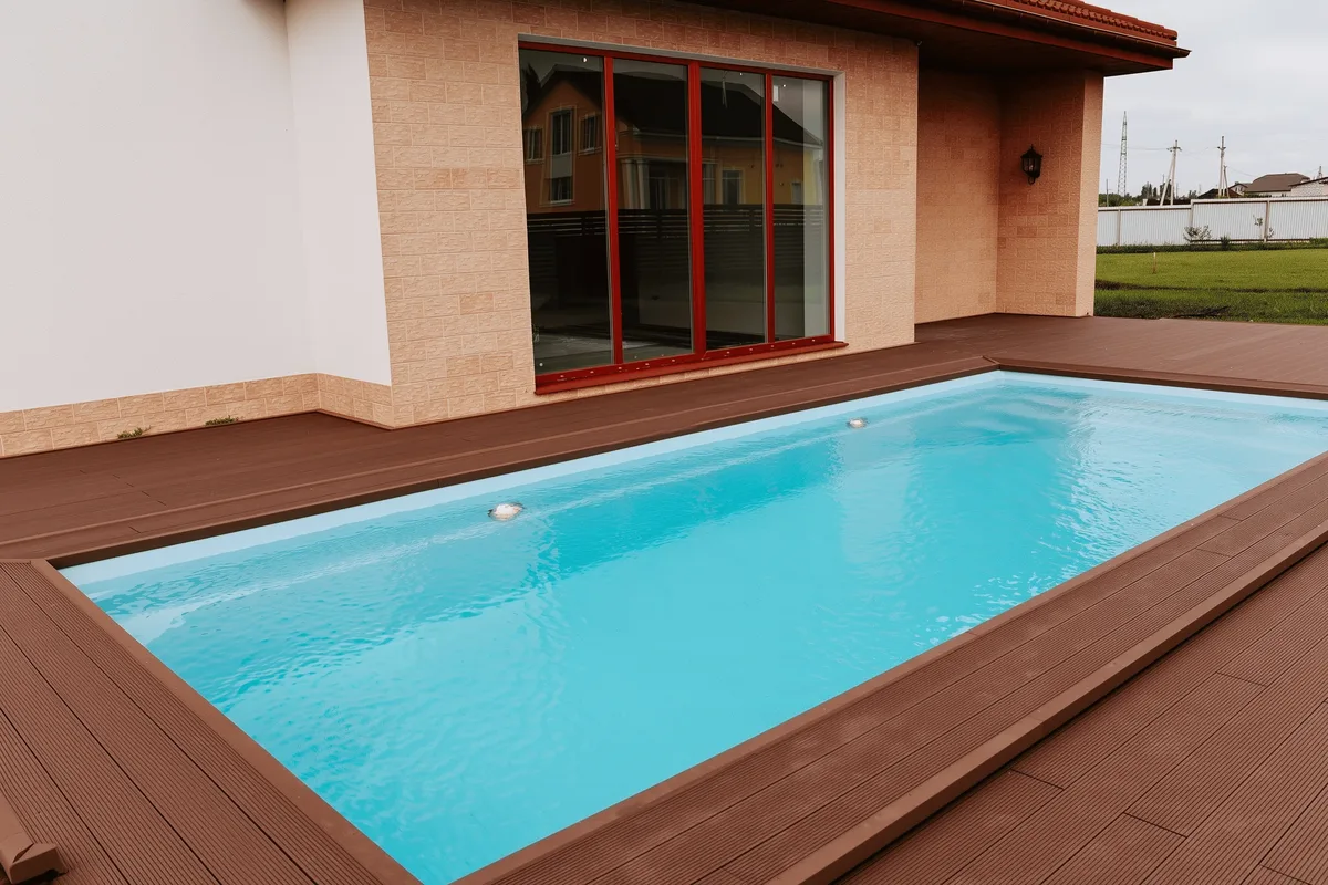 Композитный бассейн Laguna 8 — вид сверху в Сочи