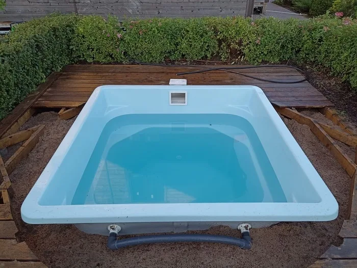 Композитная купель Laguna 2 — установка в Сочи