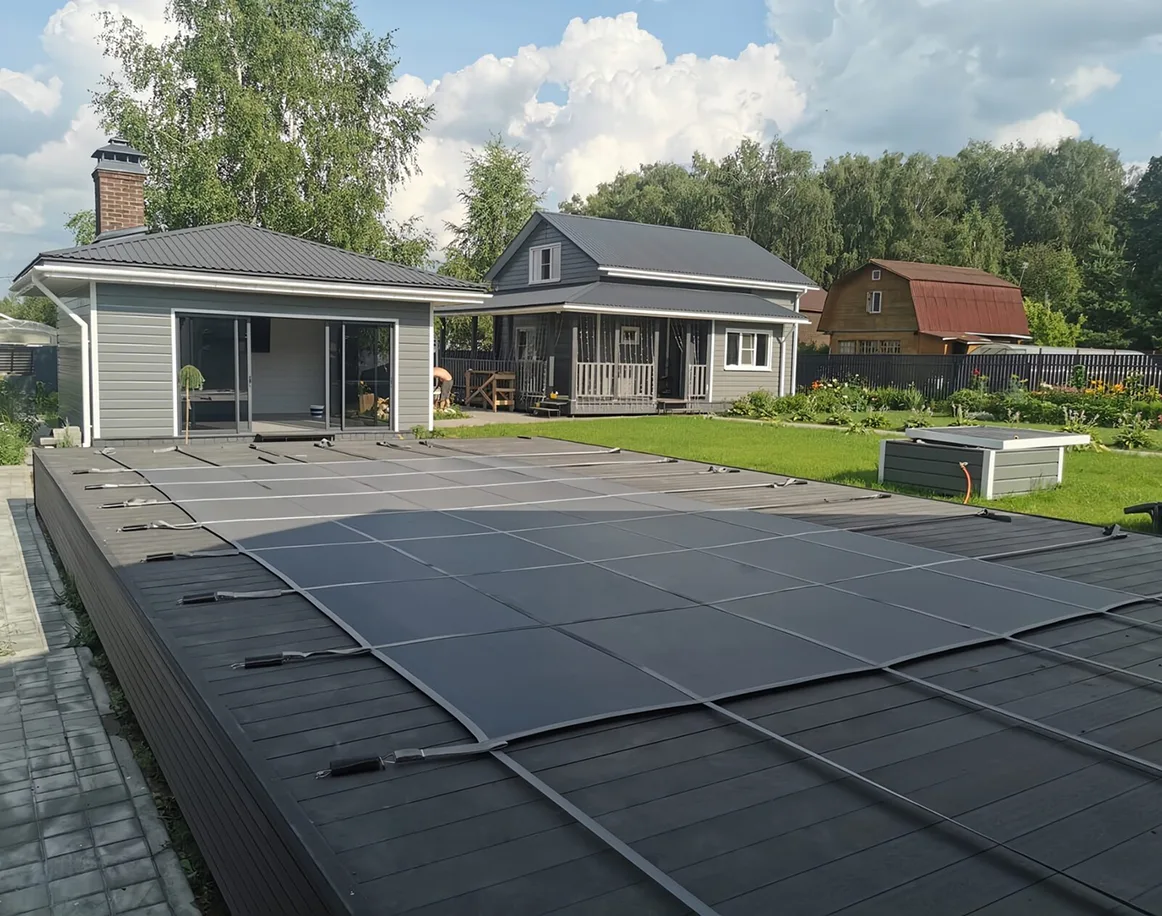 Покрывало для бассейна Laguna Cover Mesh в Сочи