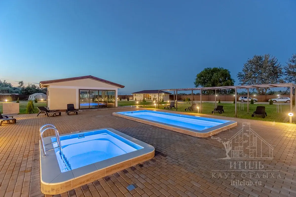 Композитная купель Laguna 3 — установка в Сочи